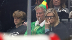 Will Ferrell casually watched a Kings game dressed as Buddy the Elf