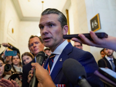 Trump backs his Pentagon chief candidate Pete Hegseth as debates install