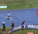 Gout Gout does it onceagain ‘as simple as you like’ in quick 200m heat win at All Schools Championships