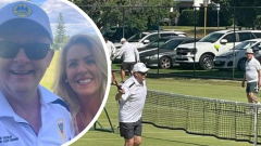 Anthony Albanese pictured playing tennis at ritzy Perth club as Jewish community reels from firebombing