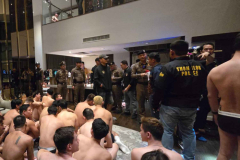 Drugs found, over 100 arrested in underwear at Bangkok hotel party