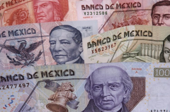 Mexican Peso pressures intraday above 20.00