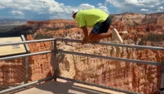 ‘Idiot’ nearly takes fatal jump in Bryce Canyon National Park