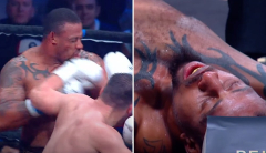 Video: UFC, NFL veteran Greg Hardy brutally knocked out at Russian boxing event