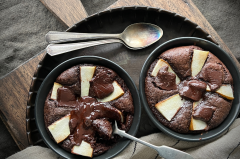 Choc-Cardamom Pudding