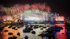 2025 new year welcomed with dazzling fireworks displays across Australia