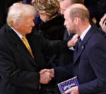 William meets Trump at Notre-Dame reopening