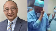 Viral Video: Dr Jeewan Singh Titiyal, pioneer in live corneal surgery, gets emotional farewell at AIIMS Delhi