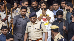 Actor Allu Arjun appears before police in stampede death case