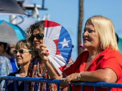 Puerto Rico’s new governor sworn in days after a major blackout left much of the island in the dark