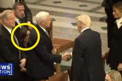 Karen Pence’s Reaction To Donald And Melania Trump At Jimmy Carter’s Funeral Is Going Viral