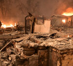 Scenes of destruction from Los Angeles wildfires