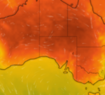 Australia faces a weekend of extreme weather as rain drenches millions across east coast and heatwave conditions strike other states