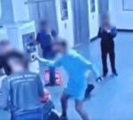 Brothers charged over airport fight with police