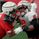 Wisconsin offensive lineman announces transfer destination