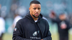 Eagles RB Saquon Barkley is ‘definitely going to call’ LeSean McCoy in case of snow game versus Rams                          Jan 18, 2025