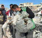 Palestinians find dozens of bodies under rubble in Gaza