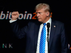 Trump’s new meme coin and crypto token soar on his first day in office