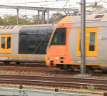 Three teenagers cautioned over buffer riding on Sydney Trains as police search for two others