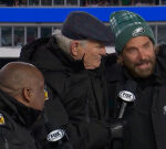 Bradley Cooper Stops by Fox NFL Pregame Set, Hugs Former Costar Terry Bradshaw