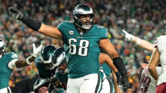 Aussie Jordan Mailata achieves stunning slice of NFL history as Philadelphia Eagles reach Super Bowl LIX