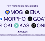 Expanded margin pairs available for MOG, ENA, MORPHO, GOAT, FLOKI, ONDO and KAS!