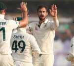 Mitch Starc nearly snares hat-trick on sea-sawing first day of second Test against Sri Lanka