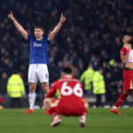 Everton slow Liverpool’s Premier League charge with injury-time leveller