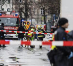 Twenty injured after car drives into a crowd in Munich