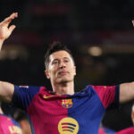 Barcelona top LaLiga as Lewandowski penalty seals Rayo Vallecano win