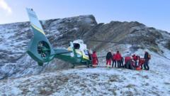 Man dies in Lake District ridge fall