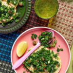 CORN THINS Slices with Tabouli