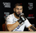 UFC Fight Night 252’s Ibo Aslan warns Ion Cutelaba about screaming at faceoff