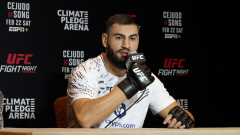 UFC Fight Night 252’s Ibo Aslan warns Ion Cutelaba about screaming at faceoff