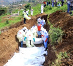 Video: Red Cross buries 18 bodies in mass grave amid Bukavu clashes