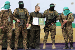 Hamas releases five Israeli hostages