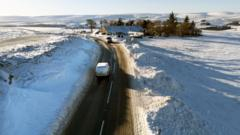 Fresh weather warnings for ice across UK