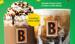 BIGGBY COFFEE Brings the Luck of the Irish with Festive St. Patricks Day Beverages