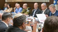 Israel’s cabinet approves Gaza ceasefire and hostage release deal