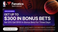 Fanatics Sportsbook Promo – Bet $30, Get $300 in Bonus Bets or Snag $1000 in No Sweat Bets