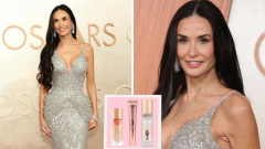 The one makeup brand Demi Moore relied on at The Oscars: Charlotte Tilbury