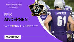 Erik Andersen, OT, Western University | 2025 NFL & CFL Draft Prospect Zoom Interview