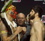 UFC 313 faceoff video: Alex Pereira, Magomed Ankalaev final intense staredown for title clash