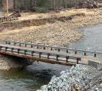 Bridges Made of Railcars Reconnecting North Carolina After Hurricane Helene (Video)