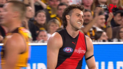 Essendon coach Brad Scott reacts to costly free kick: ‘Ask the umpires’