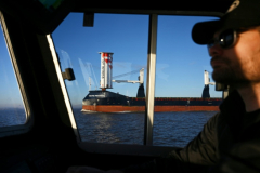 Radical wind-powered mast propels ship across Atlantic