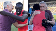 Gout Gout shares ‘goosebumps’ moment with Bruce McAvaney after record 200m triumph