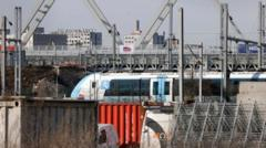 Paris train services slowly resume after WW2 bomb defused