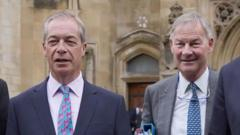 Farage defends suspending MP and criticises ‘infighting’