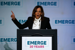 As Trump marks 100 days, Harris criticizes economy and warns of a ‘constitutional crisis’